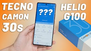 Đập Hộp Tecno Camon 30s  Dưới 5 Triệu Màn Đẹp Cam Ngon Nhưng Helio G100 Mạnh Cỡ Nào [upl. by Joacima]