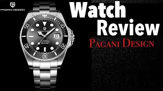 Pagani Design Submariner Watch Review PD1639 [upl. by Merari]