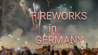 Fireworks in Germanynew year in GermanyYouTube [upl. by Sissel666]