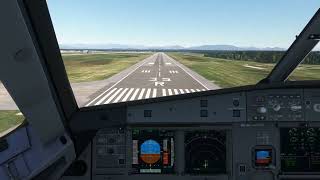 VATSIM Milan Malpensa Landing FBW A320neo [upl. by Leaj726]