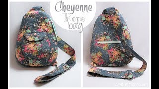 Cheyenne Rope Bag How to With Pins  Needles Kits  Whitney Sews [upl. by Eymaj]