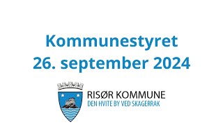 Kommunestyret i Risør 26 september 2024 [upl. by Lamprey325]