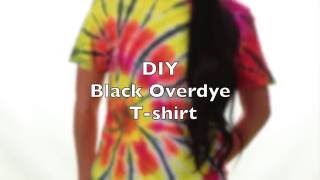 How to Overdye TieDye a TShirt [upl. by Alaster450]