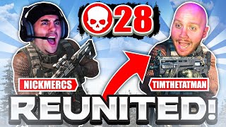 Reunited With Timthetatman On Warzone INSANE 28 Kill Game FT FaZe Swagg [upl. by Lemhaj]