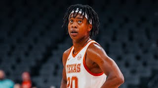 Tre Johnson 29 points breaks Kevin Durants Texas freshman debut record [upl. by Aniat]