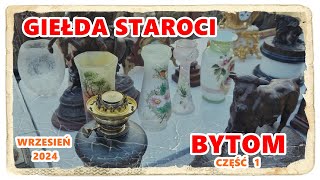 Giełda Staroci Bytom Szombierki antyki pchlitarg starocie fleamarket porcelana vintage prl [upl. by Ahsykal]