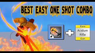 『Best Easy One Shot Combo Acidum Rifle  Death Step』Bounty Hunting [upl. by Primaveria]