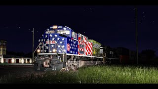 Trainz 2022 Mega route Live Stream 2 [upl. by Wan]