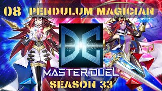 Yu Gi Oh Master Duel  Season 33  DUELIST CUP  08  Pendulum Magician Replays [upl. by Mccallum]