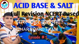 ACID BASE amp SALT 10thncert ncert ncertbased revision [upl. by Olmstead578]