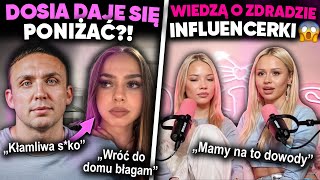 INFLUENCER ZŁAPANY NA ZDRADZIE PASUT PONIŻA DZIEWCZYNĘ Nieuczesana Dosia Porzucek [upl. by Ananna]