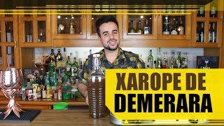 Como fazer xarope de açúcar Demerara  Bartender Store [upl. by Olen76]