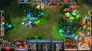 HD484 LCS World Final  SKT vs NJS  Game 3  12 Finale [upl. by Esiom]