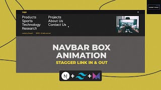 Navbar link hovershow image animation  Next js  Framer motion [upl. by Ailb]