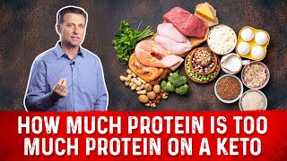 How Much Protein is Too Much on Keto – DrBerg [upl. by Millwater]