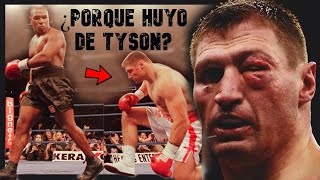 El GIGANTE boxeador que SALIÓ HUYENDO de MIKE TYSON en medio de la PELEA  ANDREW GOLOTA Historia [upl. by Anilasor]