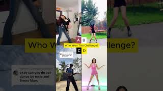 ROSE AND BRUNO MARS APT DANCE CHALLENGESpart3rosebrunomars [upl. by Lladnarc826]