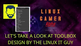 lets take a look at toolbox design by the linux IT guy [upl. by Arel]