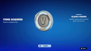 I claimed vbucks from last season😮😱 [upl. by Ailee]