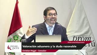 Valoración aduanera y la duda razonable MAZZEI Christian 23 de Octubre [upl. by Mizuki]