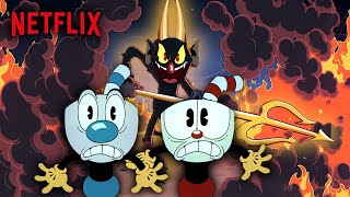 The Devils CarnEVIL Games 😈 The Cuphead Show  Netflix After School [upl. by Yltneb838]