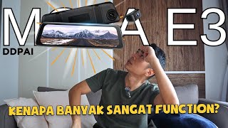 DASHCAM DENGAN 10quot MULTIFUNCTION SCREEN  DDPAI Mola E3 Mirror Dash Cam 2023 [upl. by Boot]