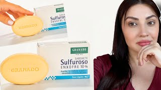 Não compre o Sabonete SULFUROSO Enxofre 10 da Granado sem antes ver esse vídeo Forte odor Acne [upl. by Nowahs]