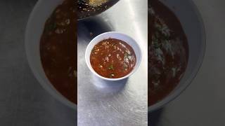 Hot garlic sauce food mostpopular trendingshorts ytshorts abhishekvlog56 [upl. by Ahsiekim]