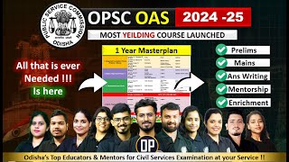 Full Course for OPSC OCS BATCH 2025  Entire Prospectus  Odisha Preps  OP oas opsc [upl. by Fredie]