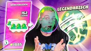 162 MONSTER EGGS OPENEN €100 🤑 [upl. by Bacchus280]