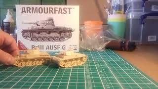 Review 01 Armourfast tanks WW2 172 [upl. by Ojyma563]