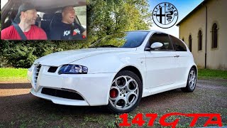 Alfa 147 GTA la compacte au v6 de feu 🔥 [upl. by Oiretule]