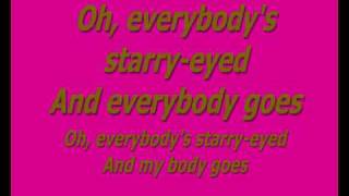 Ellie Goulding Starry Eyed LYRICS [upl. by Aikrehs]