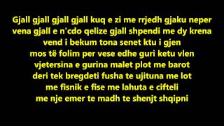 Etno Engjujt  Albanian Lyrics HD [upl. by Swetlana]