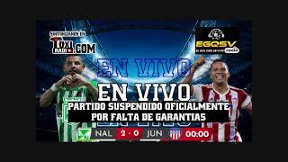 Nacional vs Junior  En vivo [upl. by Nuyh]