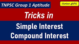 Simple Interest amp Compound Interest Tricks  TNPSC Group 1 Prelims  Adil tnpsc group1 aptitude [upl. by Netsreik525]