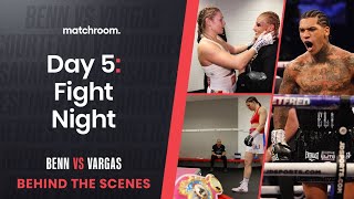 Fight Night Benn vs Vargas Courtenay vs Bridges Behind The Scenes [upl. by Aliza]