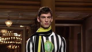 Versace Mens FallWinter 2018  Fashion Show [upl. by Ilenna597]