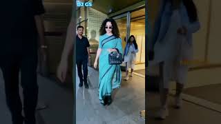 Kangana Ranaut covers up new video dance shorts viralvideo [upl. by Dreher]