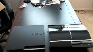 PS3 Slim vs PS3 Fat [upl. by Mueller]