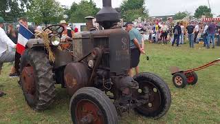 vierzon gluhkopf orginal zustand panningen 2024 hmt schlepper show [upl. by Euqinahc]