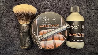 Wet Shaving bbsliveweek with Zingari Man Collaboration Barrel Proof and the Muhle R41 🐐 [upl. by Blake]