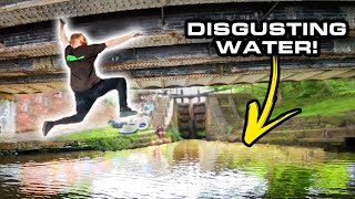 URBAN Ninja Warrior MONKEY BAR Challenge Dont Get Wet 🇬🇧 [upl. by Pelagia]