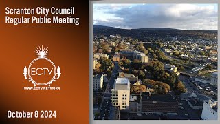 Scranton City Council Mtg 10824 [upl. by Harlamert]