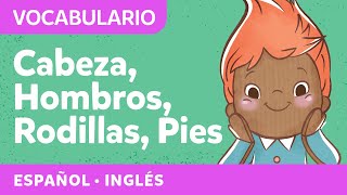 Cabeza hombros rodillas y pies  Canciones para niños pequeños  Spanish songs for littles [upl. by Columba93]