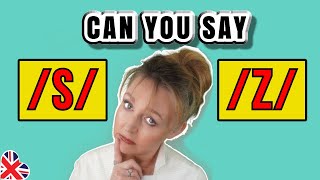 How to Pronounce s and z  Minimal Pairs amp Spellings  British English Pronunciation [upl. by Atsillac]