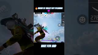 Hakar vs TARGETBOYFFGAMING free fire new video💯🔥 [upl. by Eniluqaj]