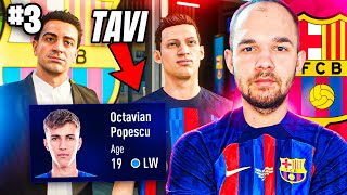 TAVI POPESCU TRANSFER LA BARCELONA 👀  FIFA 23 CARIERA 3 [upl. by Oirramaj]