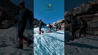 MOST BEAUTIFUL SNOW TREK  KEDARKANTHA TREK  WINTER 2025 shorts trekking [upl. by Einohpets]