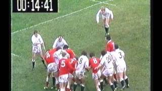 Clive Davis Try  Wales v England 1981 [upl. by Ridinger]